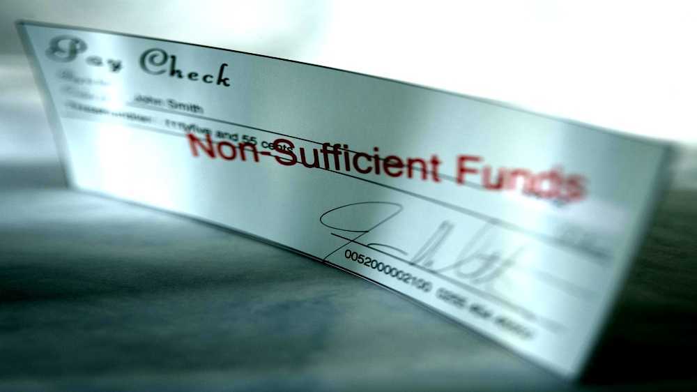 Nonsufficient funds