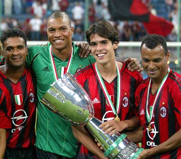 sko Effektiv dramatiker Soccer, football or whatever: AC Milan Brazilian Best XI