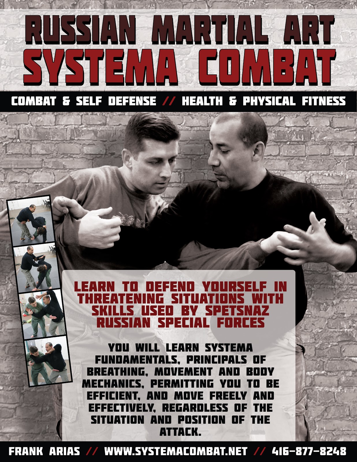 SYSTEMA COMBAT International: SYSTEMA CLASSES with senior Systema ...