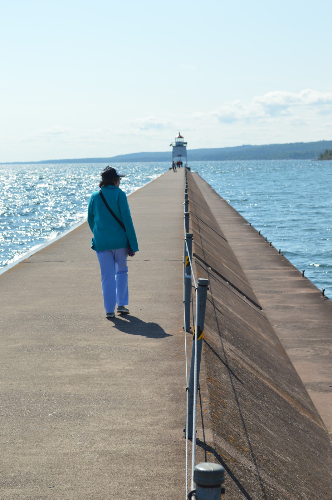 Brian and Barbara RV'ing Two Harbors, Minnesota