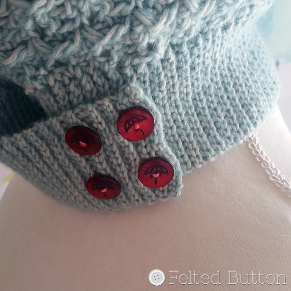 Petrichor Hood -- free crochet pattern by Susan Carlson of Felted Button