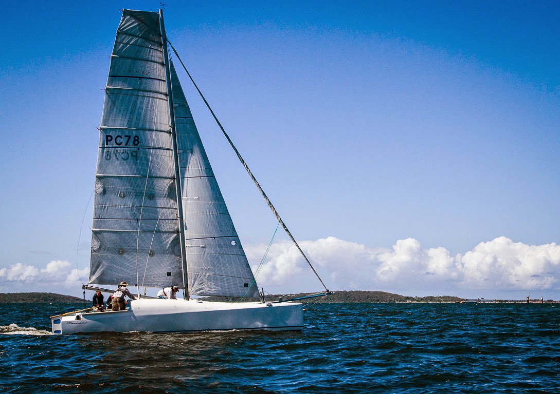 Sailing at the Port Curtis Sailing Club, Gladstone, Queensland: Sprint ...