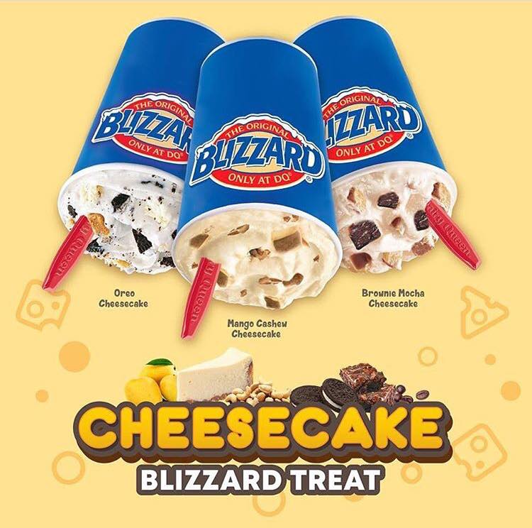 Purple Plum Fairy Dairy Queen's Cheesecake Blizzards are Back!