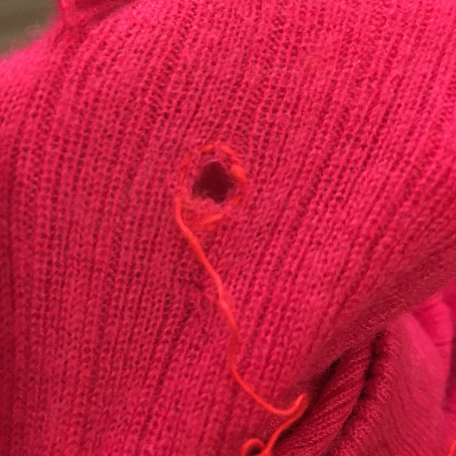 Not Your Fashion How To Fix A Moth Hole