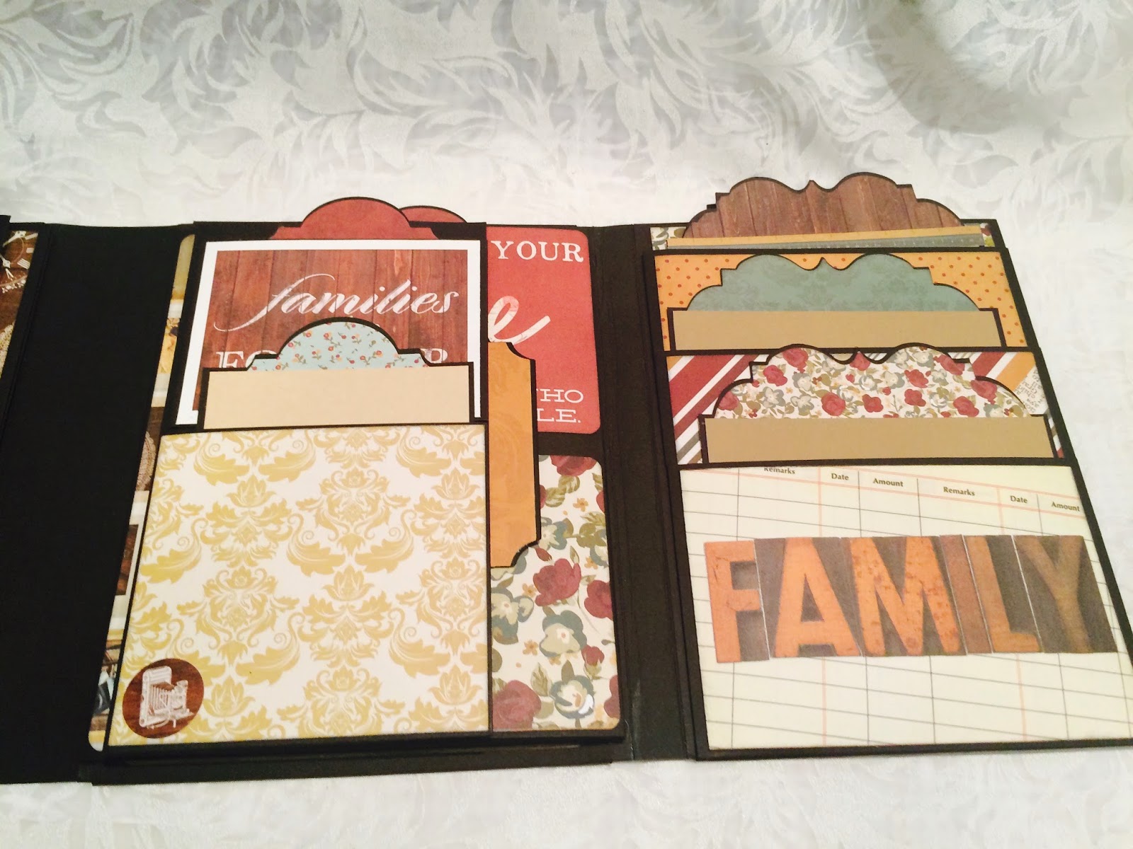 Crafting Passions Legacy Family Scrapbook