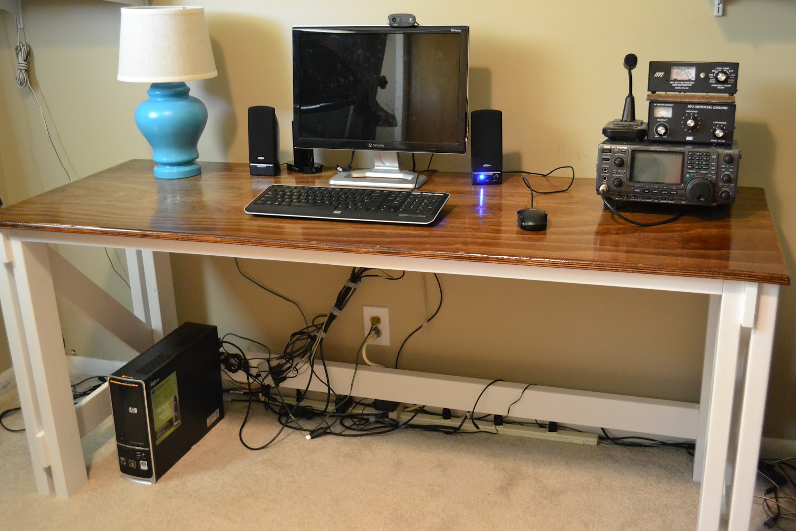 DIY Office // Computer Desk