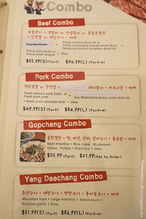 Ahgassi Gopchang Koreatown Vegas and Food