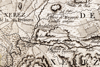 Mapa de los Términos de Xerez de la Frontera (Zarzana. 1787)