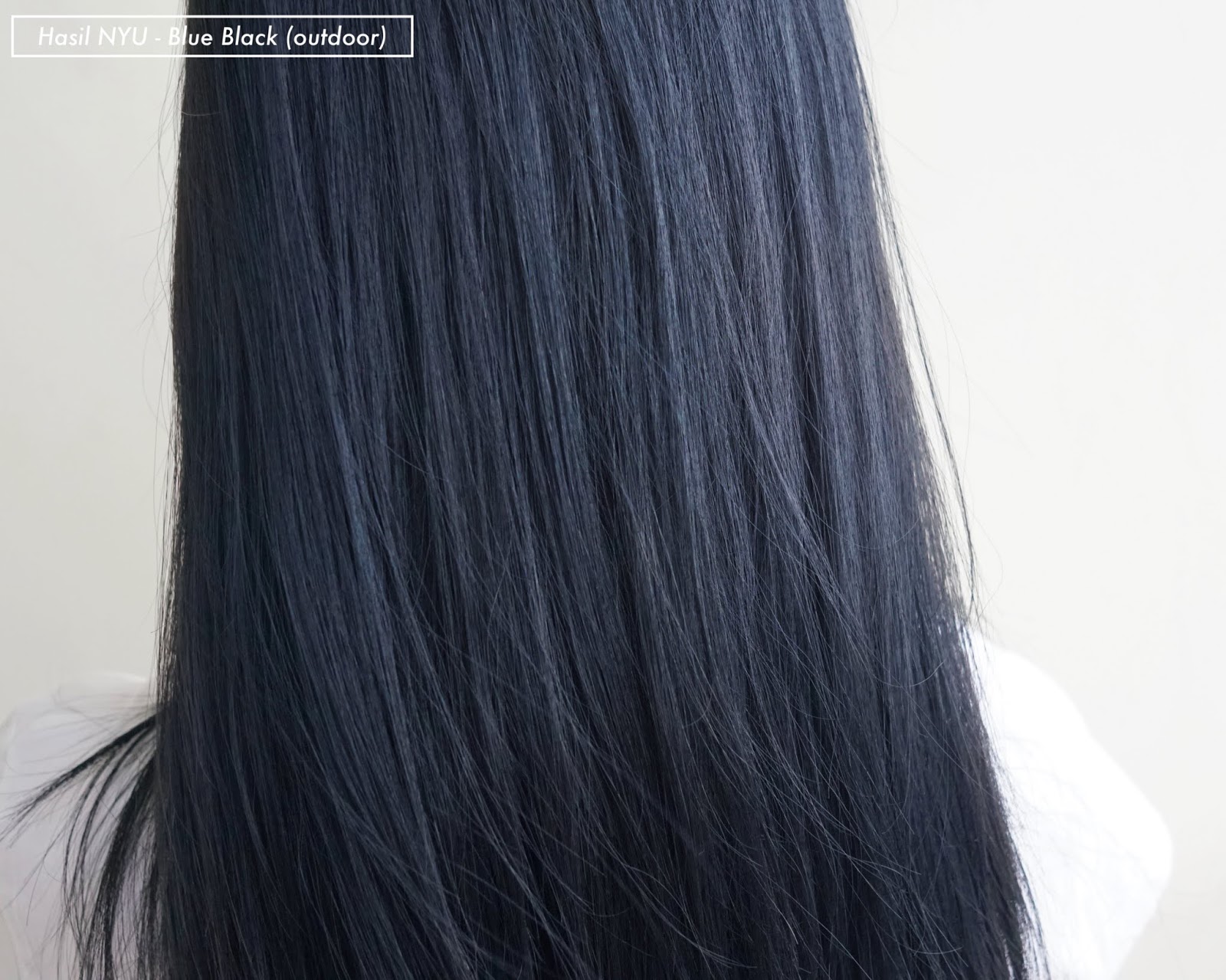 Pengalaman Cat Rambut Dengan Nyu Blue Black Review Elin Ivana Beauty Blogger Indonesia
