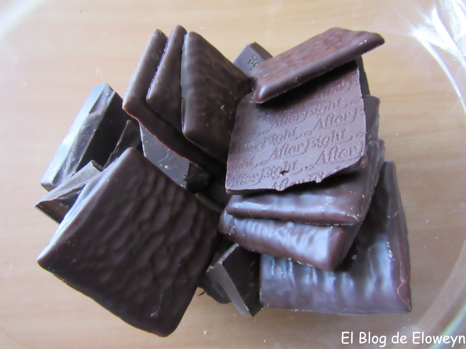 Cobertura de After Eight (chocolate y menta) | El Blog de Eloweyn