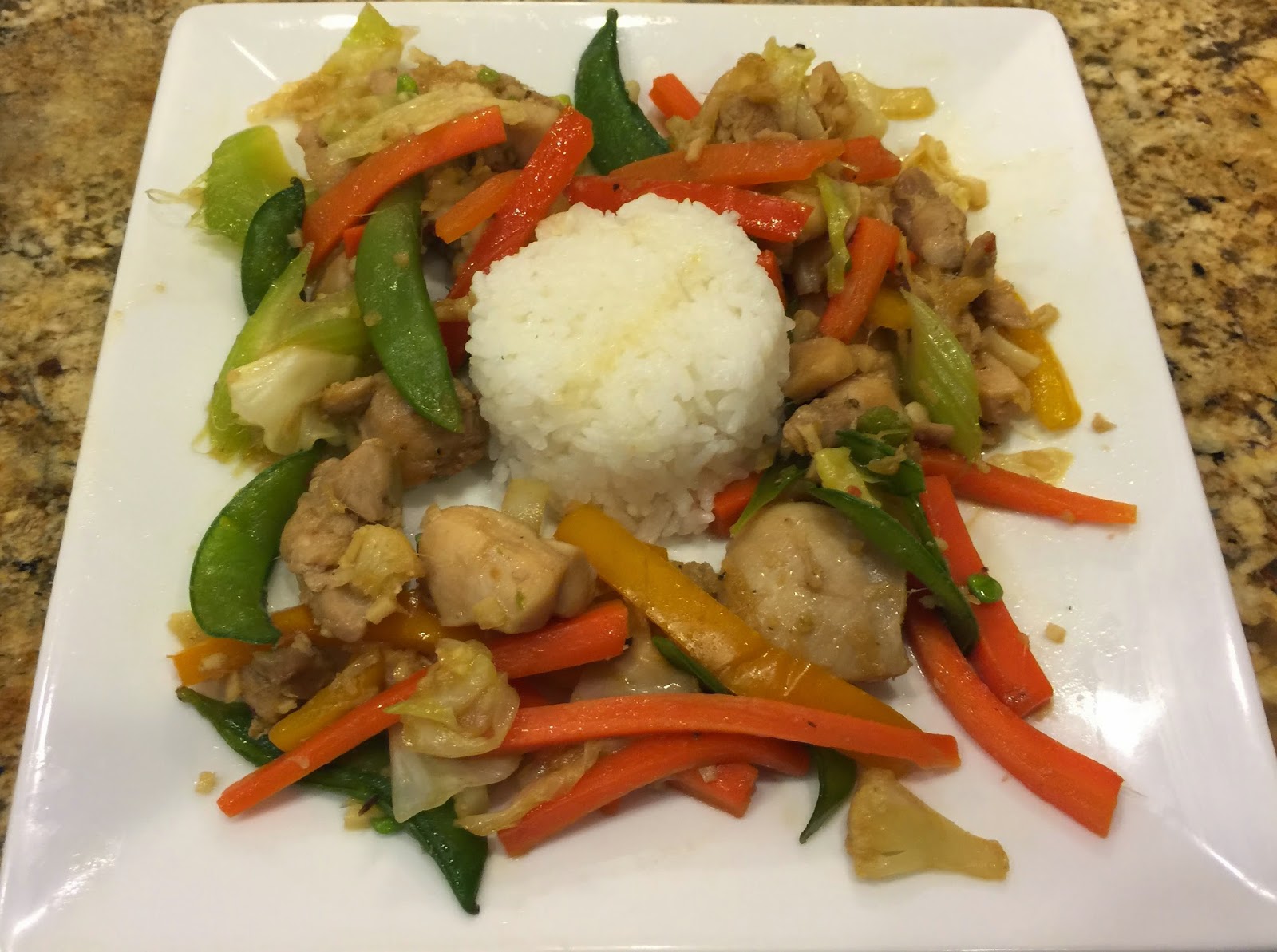 GREAT EATS HAWAII CHICKEN TERIYAKI STIR FRY