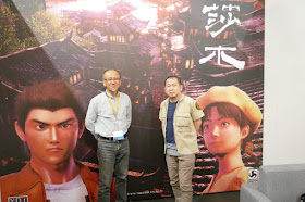 Hideaki Morishita (left) with Yu Suzuki (right)