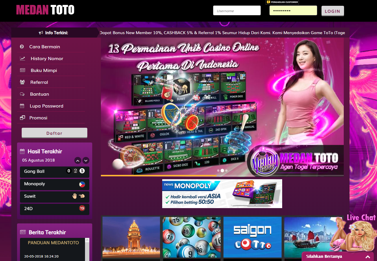 PENDAFTARAN TOGEL ONLINE