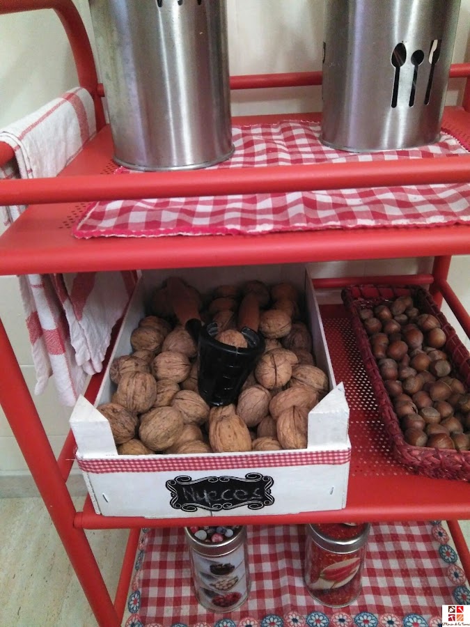 diy caja de fruta