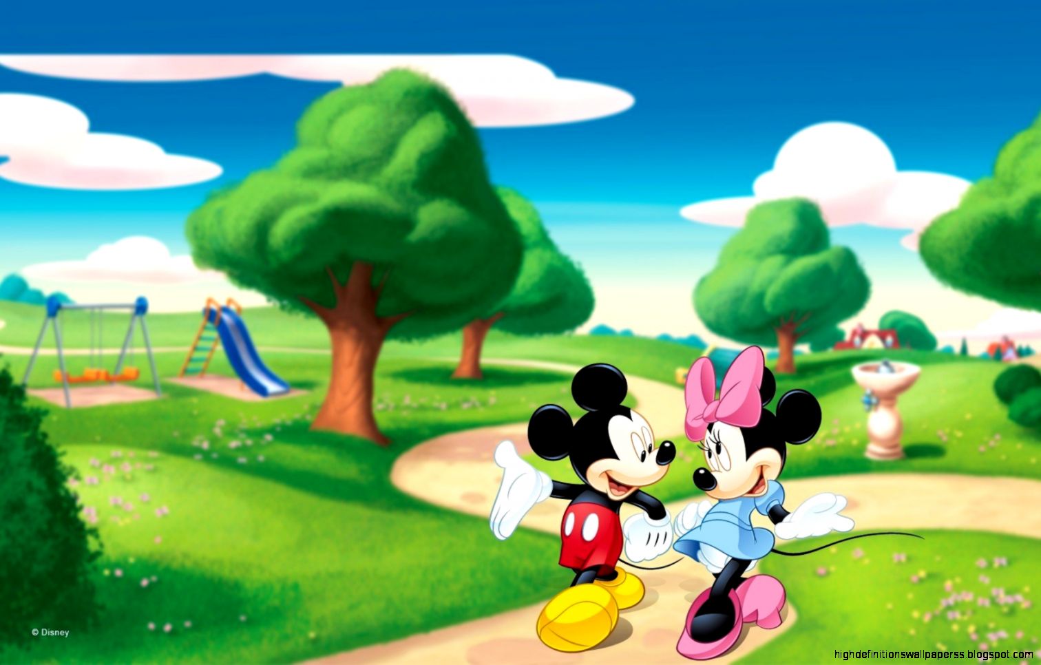 Mickey Mouse Minnie Mouse Disney HD Wallpaper   FreeWallsUp