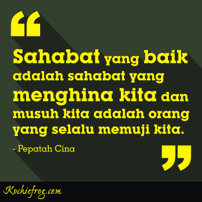 DP Kata2 Bijak tentang Persahabatan yang Baik - Kochie Frog