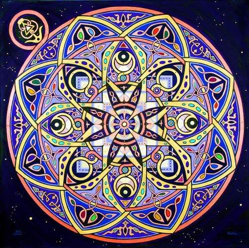 Premium Vector | Mandala Pattern Round Ornamental Background