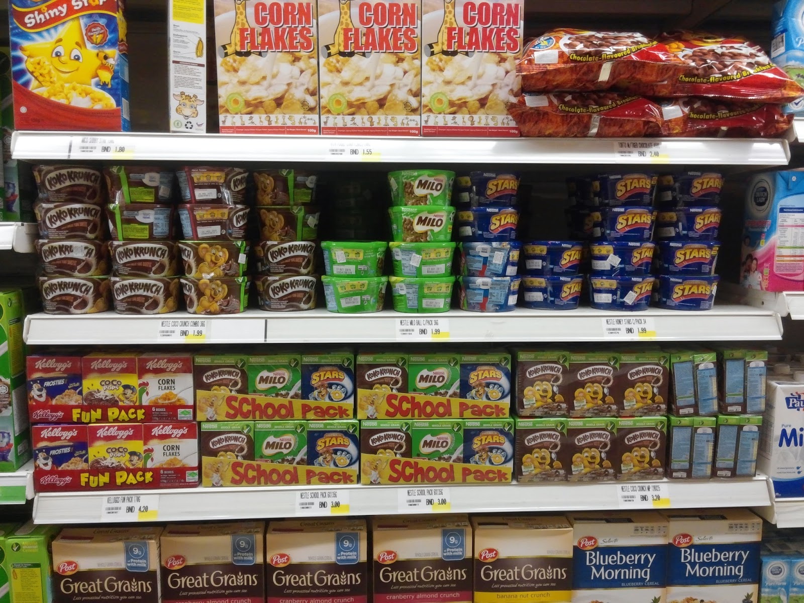 My Journey Brunei's supermarket and shop here...