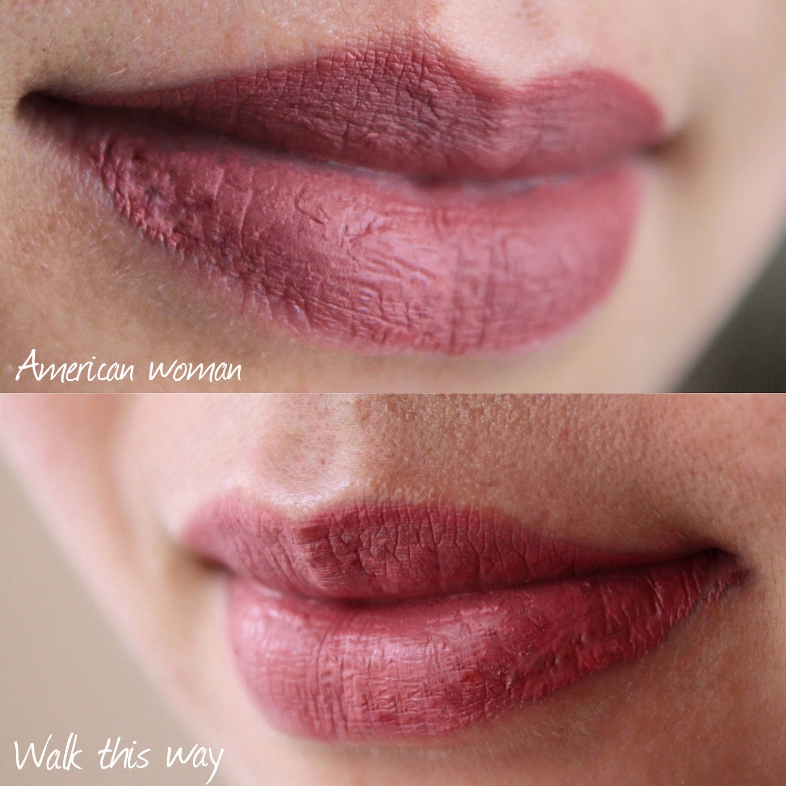 Review NARS Powermatte Lip Pigment in American Woman and Walk