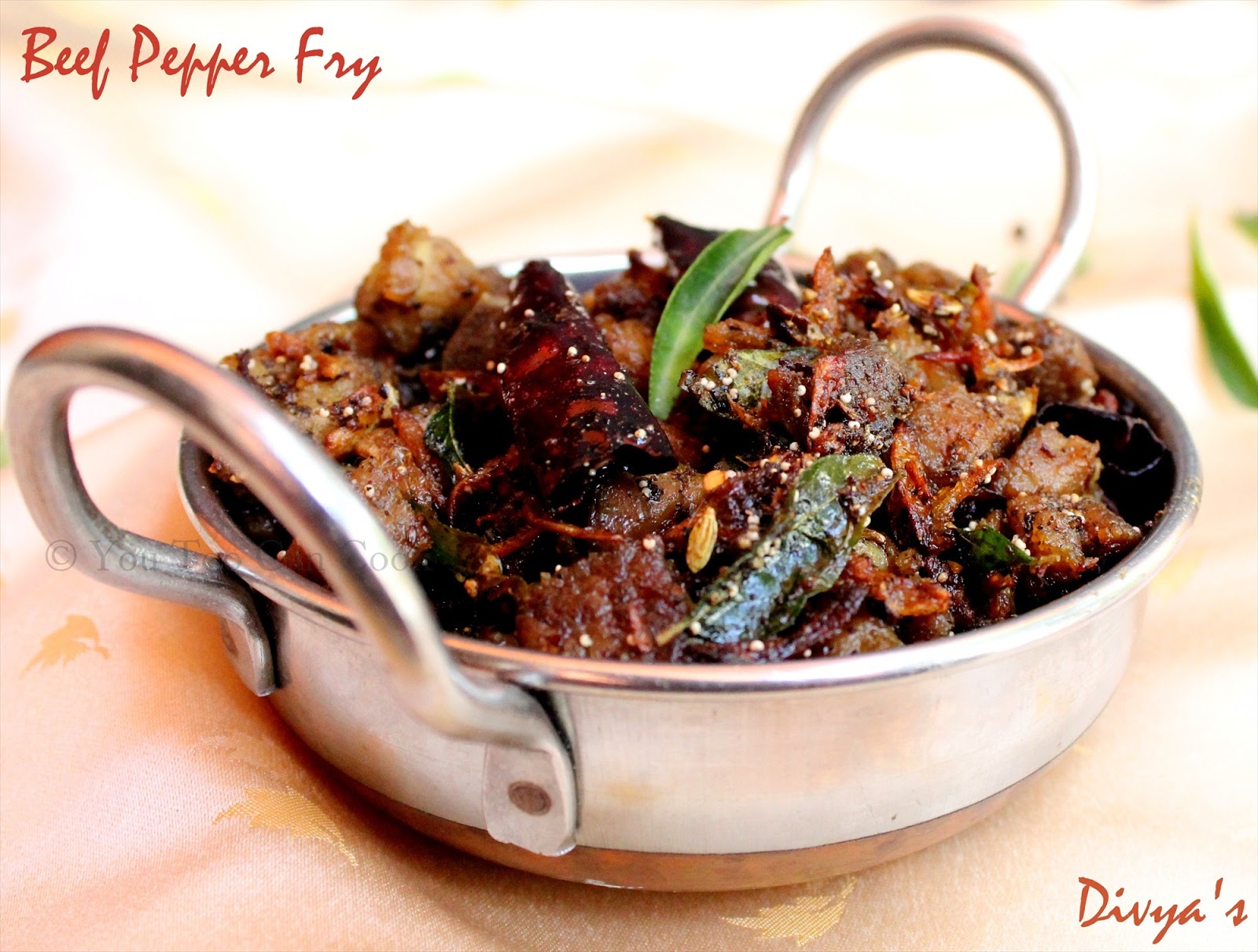 Beef Pepper Fry You Too Can Cook