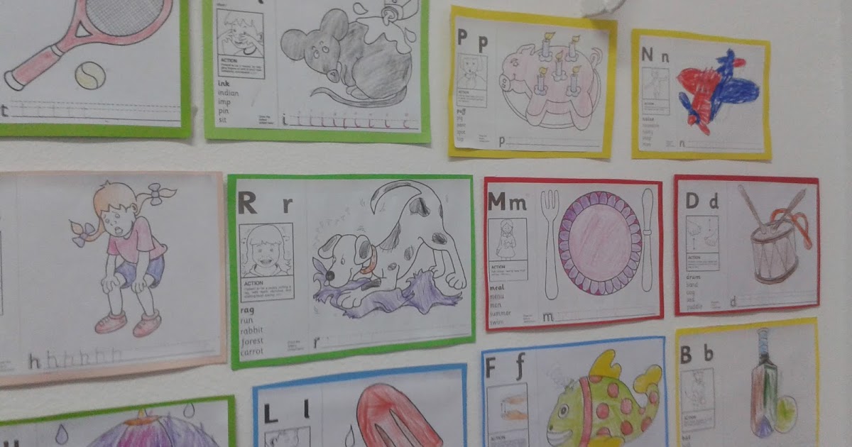 The Interactive English Classroom Jolly Phonics Wall Frieze