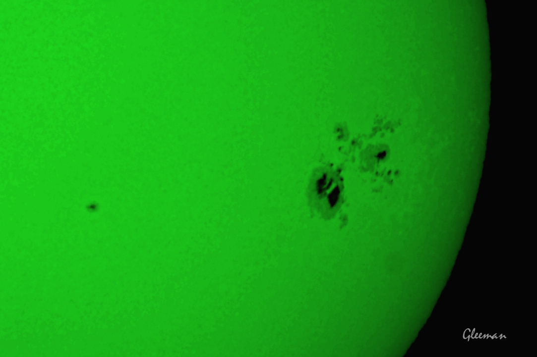 AR2192, sunspot 太陽黑子, ,Baader AstroSolar film(white light filter) + continuum filter