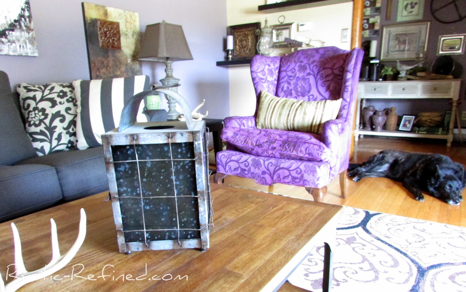 Summer Living Room Tour @ Rustic-refined.com