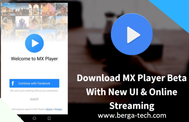 Download MX Player Beta Supporting Online Streaming With UI Revamp