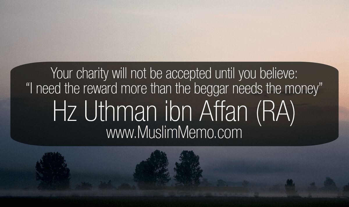 I need the reward more than the beggar ~ Cikgu Norazimah