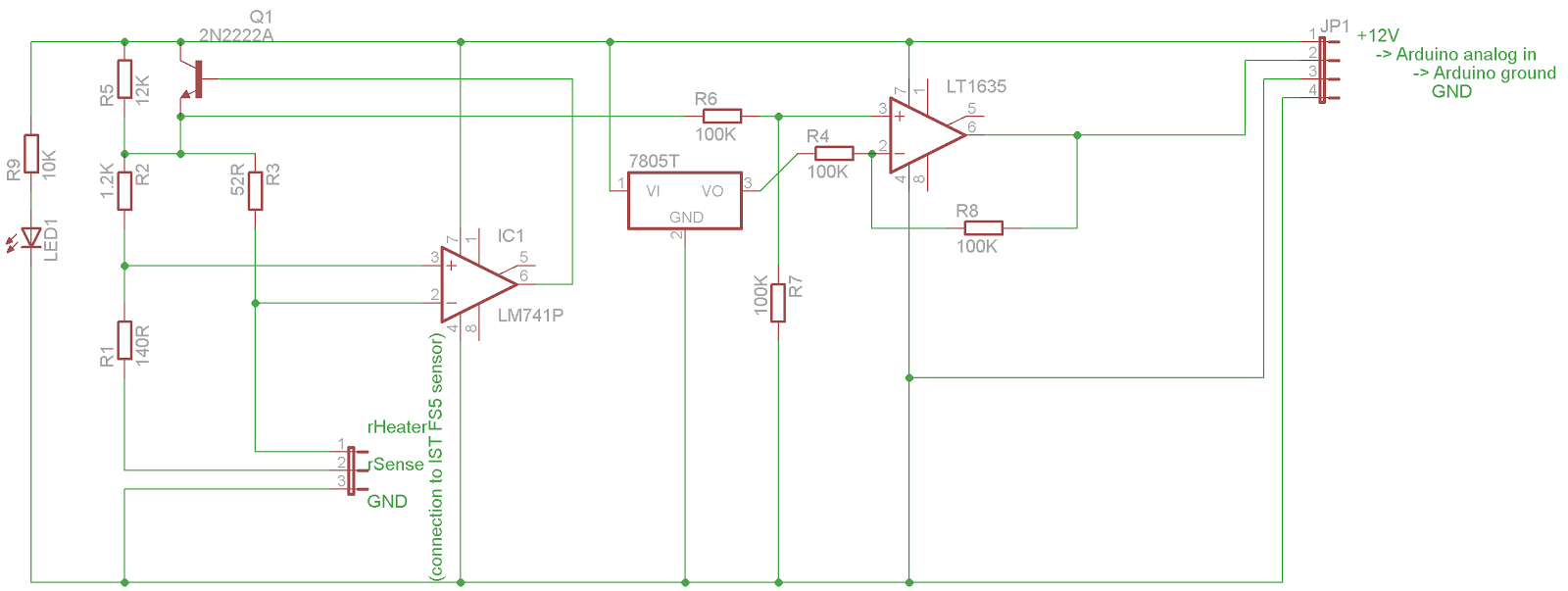 hornblower's miscellany arduino thermal anemometer