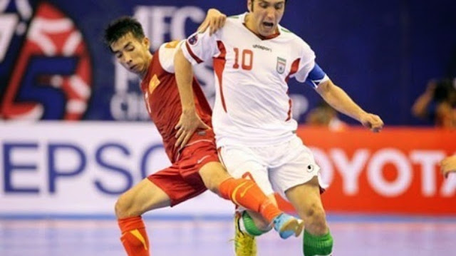 Trước thềm Futsal GP 2014: Việt Nam thua nhanh Iran