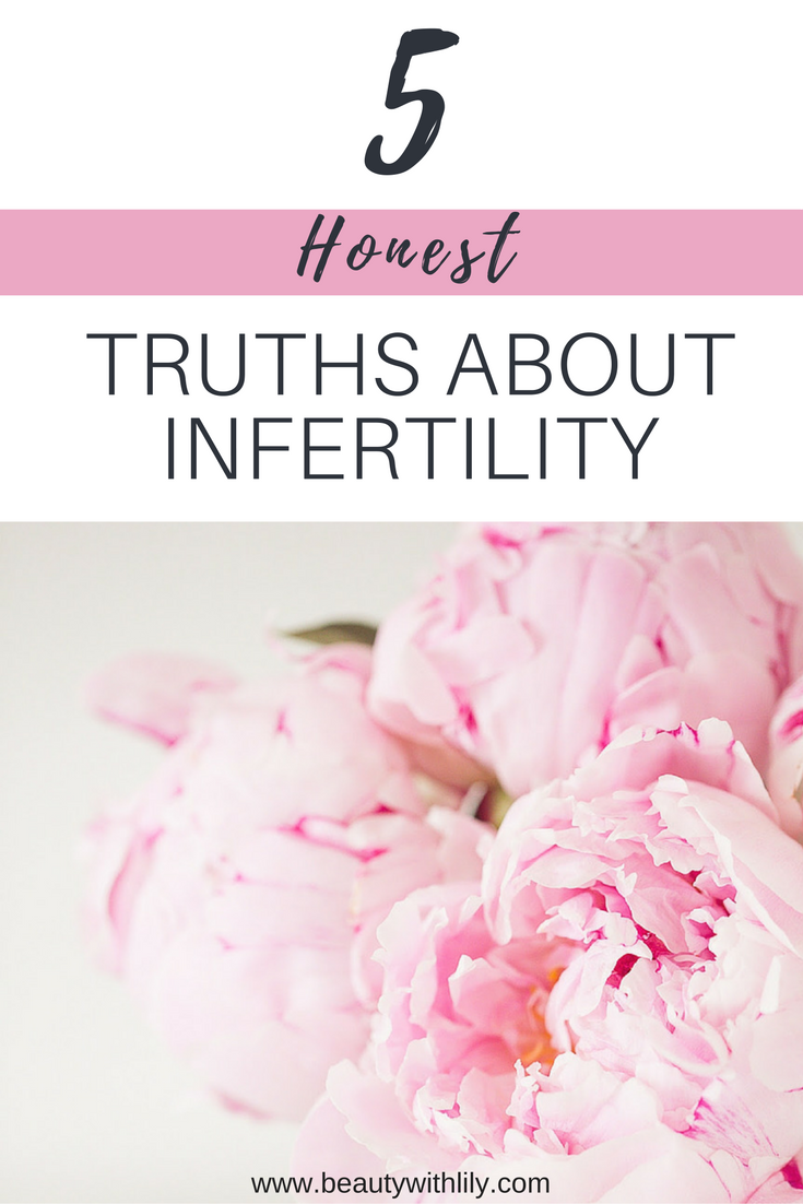 Opening up and sharing a glimpse at what infertility is really like...