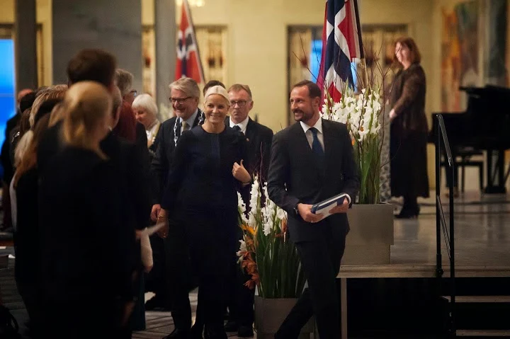 Crown Princess Mette-Marit of Norway attends the citizenship ceremony