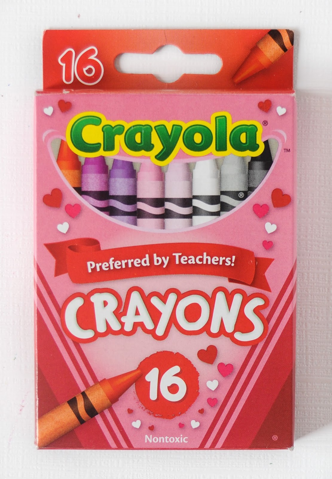 Colorful Crayon Valentine – The CentsAble Shoppin
