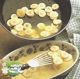 Receta de Postre Platanos souffles