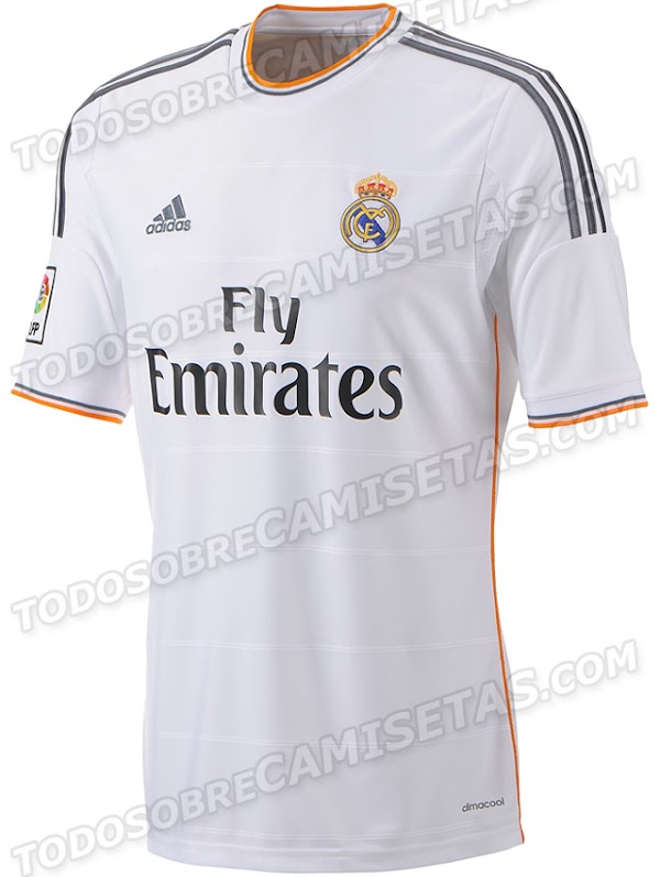 Oficial. Camiseta Adidas del Real Madrid 2013/2014