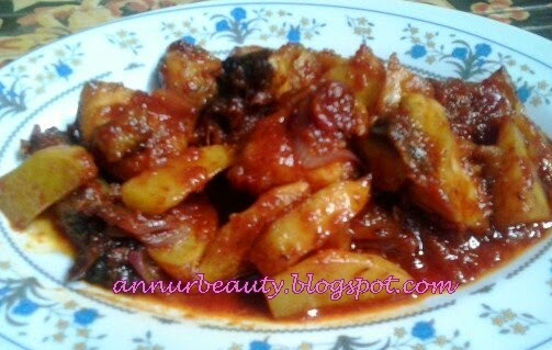Resepi Sambal Ayam Bersama Kentang Kongsi Resepi