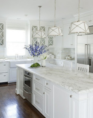 The Luxe Lifestyle: Kitchen Inspiration: Craving Gray & White