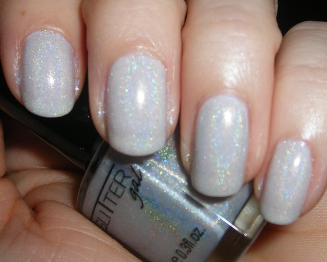 xoxoJen's swatch of Glitter Gal Light As a Feather
