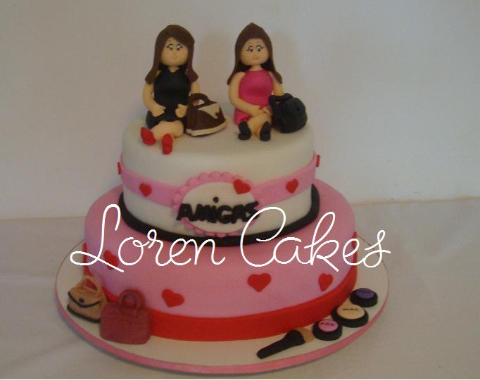 Loren Cakes: Bolo das amigas