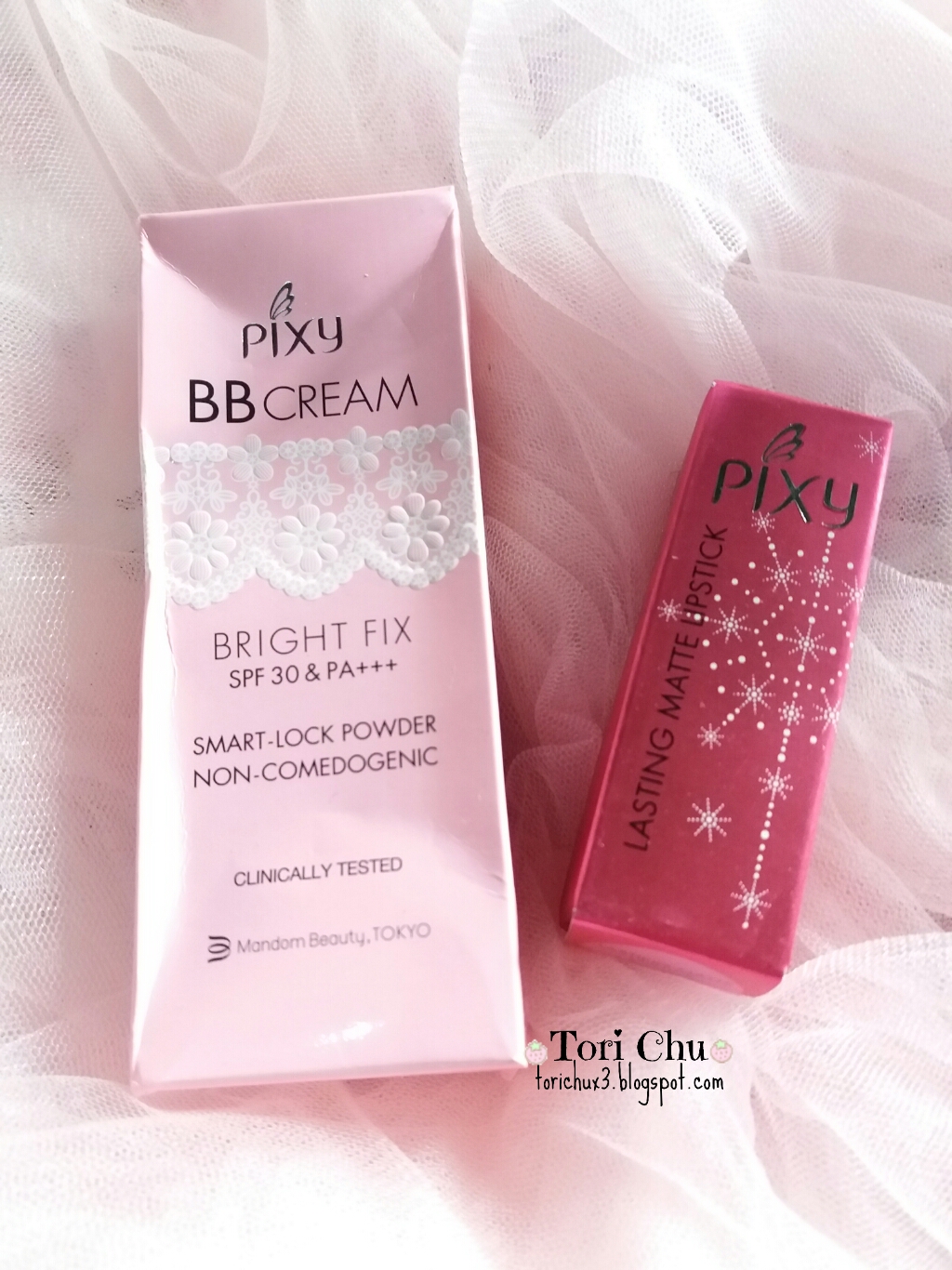 Tori Chu [ REVIEW ] PIXY BB Cream Bright Fix Ochre