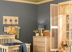 paint boy nursery wall rooms boys colors benjamin moore themes normandy gray walls painted theme bedroom colour schemes idea sheknows