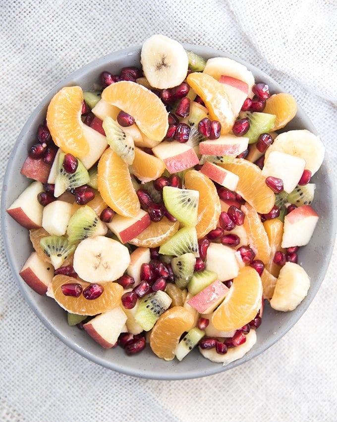 Fruit Salad Christmas Dinner Christmas Dinner