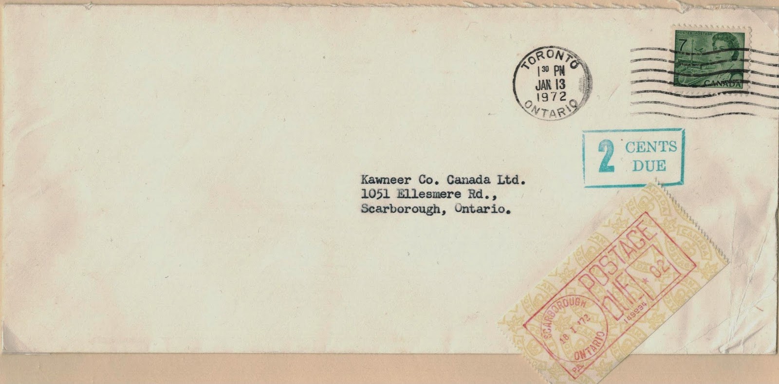 Postal History Corner Centennial Period Domestic Letter Rates 1967 1973