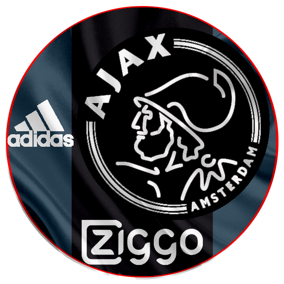 Escudos de Futebol de Botão LH Ajax (Adidas 2016)