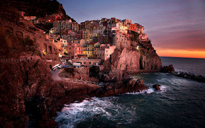 Ciudad de Manarola, Cinque Terre, Italia. - Italy free photos