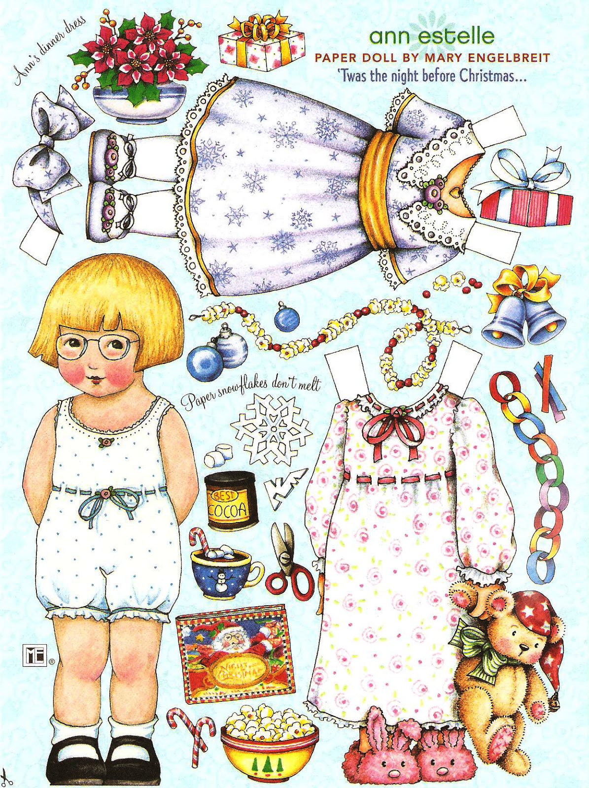 ann estelle paper dolls