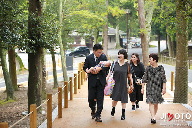 春日大社お宮参り出張撮影