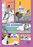 Quadrinhos no livro O NEGRO NOS QUADRINHOS DO BRASIL - Nobu Chinen - ed. Peirópoilis (2019)