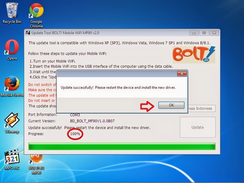 Cara Mengatasi Modem BOLT! Mobile Wifi ZTE MF90 Sering Disconnect